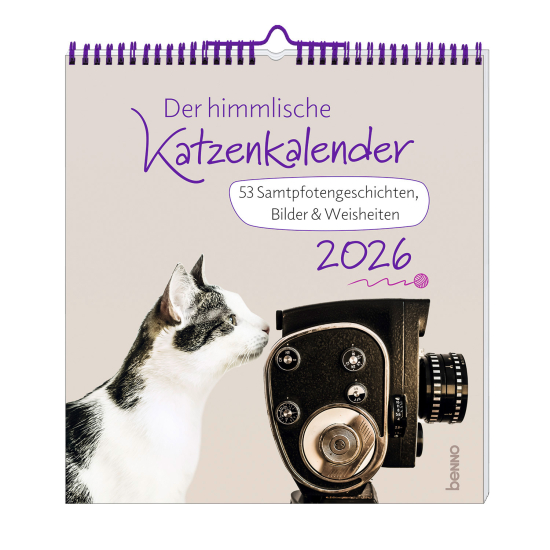 DER HIMMLISCHE KATZENKALENDER 2026